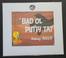 1997 Tweety Bird BAD OL' PUTTY TAT Limited Edition #1053/2500 with CoA, Unframed picture