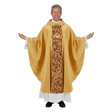 Chasuble Agnus Dei Collection Gold Vestment New picture