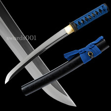21'' Self-defense Knife Japanese Tanto 1095 Steel Unokubitsukuri Short Sword picture