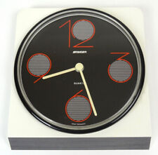STUNNING RARE POSTMODERN 80s VINTAGE MEMPHIS AGE WALL CLOCK BY STAIGER picture