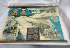 UNIQUE VINTAGE HELLENIC LITHO POSTER -GREEK EPIC 1940-41 - FROM 50s picture