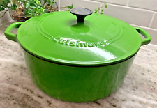 Cuisinart Dutch Oven Green 7QT Cast Iron Enameled Pot W/ Lid picture