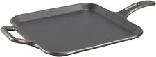 12 Inch Seasoned Cast Iron Square Griddle, Design-Forward Cookware picture