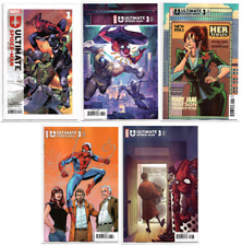 Ultimate Spider-Man #3 MAIN Cover A B C D E Variant SET Lot 2024 picture