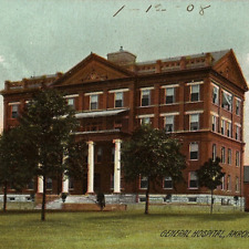 c.1908 General City Hospital Nurses Home Akron Ohio Postcard Bartges Mansion picture