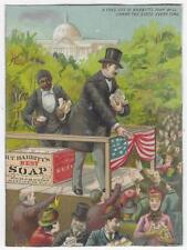 B.T. Babbit's Soap Politician Will Carry Every State Victorian Trade Card picture