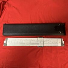 Vintage Frederick Post Co. Versatrig Slide Rule 1450 With Fitted Case picture