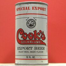 Cook's Goldblume Export Beer 12 oz S/S Can Associated Brewing 3 Locations 33-O picture
