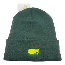 2024 Masters Green Cold Weather Beanie Masters Logo Iconic Augusta National picture