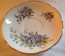  Regency Blue Forget Me Not Flowers Tea Cup - Saucer Only  picture