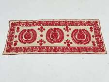 Antique Traditional Hungarian/Transylvanian Embroidered Tablecloth 129x51cm picture