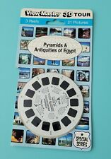 Pyramids & Antiquities of Egypt view-master 3 Reels opened blister Pack picture