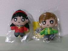 Persona 4 Chie Satonaka & Yukiko Amagi Plush Mascot Chain set ATLUS  picture
