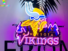 Minnesota Vikings Logo Neon Light Sign Lamp 17
