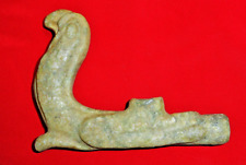 Authentic Prehistoric Effigy Tube Pipe Serpentine picture