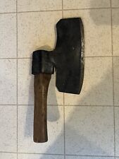 Vtg/Antique 1800s Broad Head Hewing Axe picture