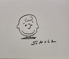 Charles Shultz Autographed Canvas Sketch With Certification picture