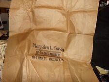 Wheeling WV, vintage Colvig's paper bag, large size,  picture
