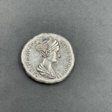Immaculate rare ancient Roman Queen face unique coin Intaglio #315 picture