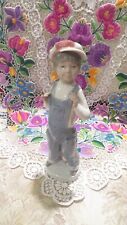 Lladro Figurine #4898 Boy From Madrid Overalls 1977 Retired picture