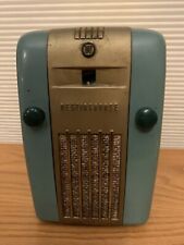 Westinghouse H-125 “Little Jewel” “Refrigerator”1940s Vintage Radio Not Working picture