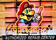 New Nintendo Repair Mario HD ViVid Neon Sign 20