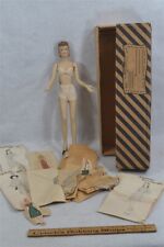 mannequin composition figure Suzannes Fashion Designing w/pattern 1940 original  picture