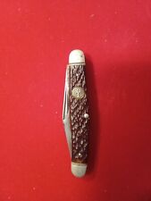 Boker USA 8348 2 Blade Pocket Knife Good Condition Excellent Snap picture