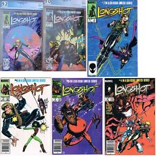 Longshot 1-6 Marvel Comics 1985 Complete Series PGX 9.0 & 9.2 Comic Book Lot picture
