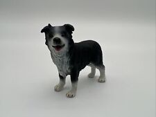 Schleich BLACK & WHITE BORDER COLLIE Dog Figure 2002 Retired 16334 picture