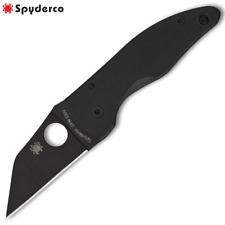 Spyderco MicroJimbo CPM-S30V Black DLC Blade Black G10 Handles C264GPBK picture