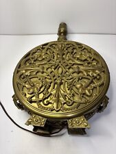 Vintage Table Lamp Brass Plated Baroque Estate Find picture