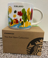Starbucks You Are Here Collection Finland Ceramic Coffee Mug New in Box 14oz picture