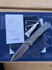 Chris Reeve Knives Umnumzaan Drop Point Factory Glass Blasted picture