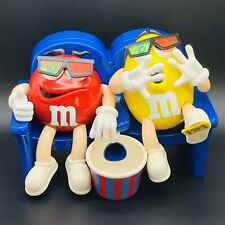 Vintage Red and Yellow M&M's At the Movies 3D Admit One Candy Dispenser - Used picture