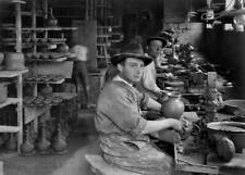 Potteries Factory Deruta Umbria Italy 1930 OLD PHOTO 1 picture