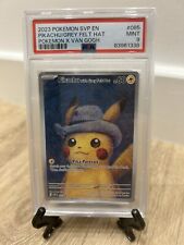 PSA 9 Pokemon X Van Gogh PROMO Card Pikachu Grey Felt Hat 085 (NOT PSA 10) 🟡 picture