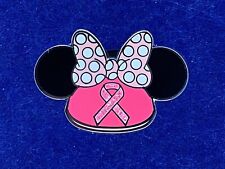 Minnie Mouse Ears Breast Cancer Awareness Disney Fantasy Pin Pink Ribbon picture