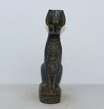Rare Ancient Egyptian Antique Anubis Statue Goddess of Underworld Egyptian Myths picture