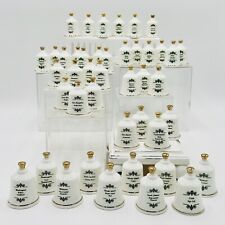 Danbury Mint State Bird / Flower Bone China Bell Collection - 43 Pc Set picture