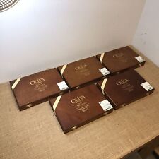 Lot of 5 Oliva Double Toro Empty Wooden Cigar Boxes 10.25x7x1.5 #86 picture