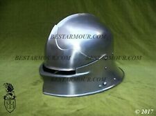 16 GA SCA LARP German Sallet Helmet Medieval Costume Armor Helmet Replica design picture