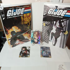 G.I. Joe #301 Variant Comic Set + 3 Goddess story cards picture