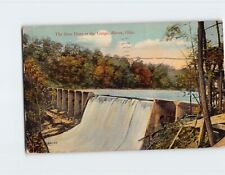 Postcard The New Dam at the Gorge Akron Ohio USA picture