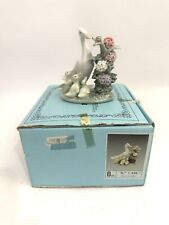 VTG Lladro Porcelain How do you do Ducks Looking at Snail Figurine #1439 picture