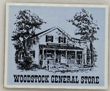 Woodstock General Store Advertising Metal Glossy Magnet picture