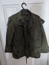 1982 Nato Canada Military Combat Coat Lightweight Green Named picture