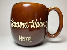 Vintage KavaCraft 'Kupuna Wahine - Nana' Kava Cup Made In Hawaii picture