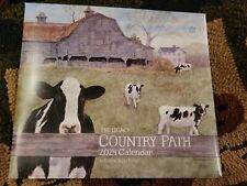 COWS COUNTRY PATH 2024 Legacy Wall CALENDAR  Cows- Barns- Farm Life picture