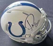 PAT MCAFEE SIGNED AUTOGRAPHED COA PSA/DNA INDIANAPOLIS COLTS MINI HELMET picture